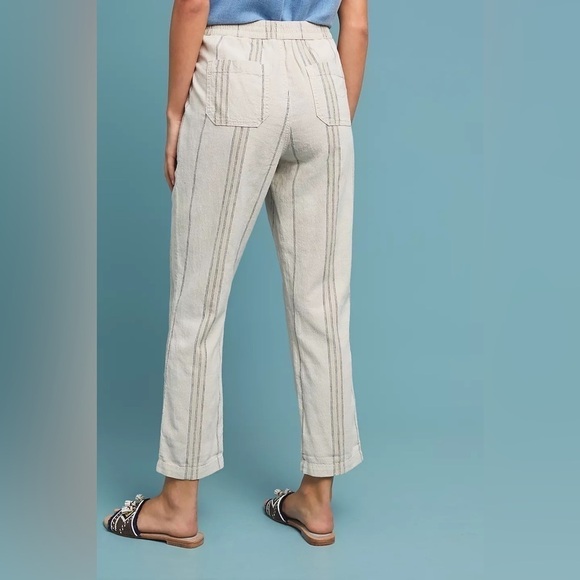 ANTHROPOLOGIE Seashore Striped Pants - Picture 3 of 16